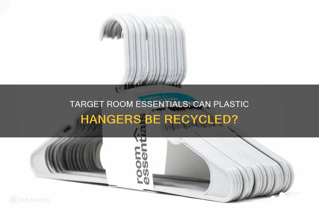 are target room essentials plastic hangers recyclable