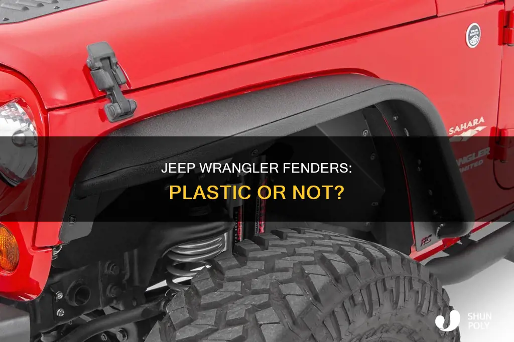 are the jeep wrangler fenders plastic