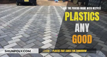 Pavers from Recycled Plastics: A Sustainable Building Material?