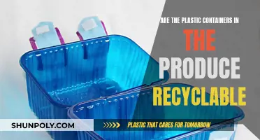 Unraveling the Mystery: Can Plastic Produce Containers Be Recycled?