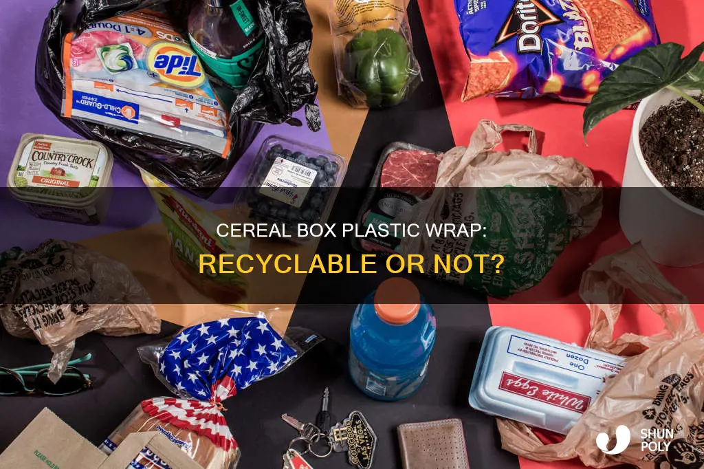 are the plastic wrap in cereal boxes recyclable