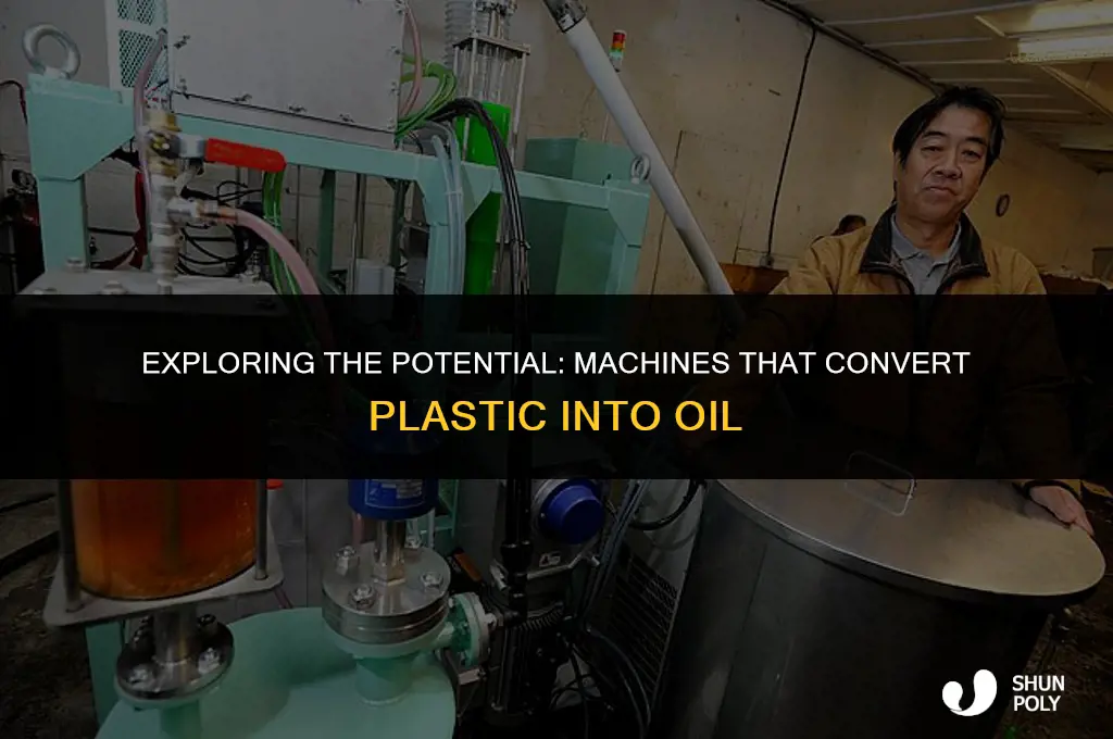 are their machines that can convert plastic into oil