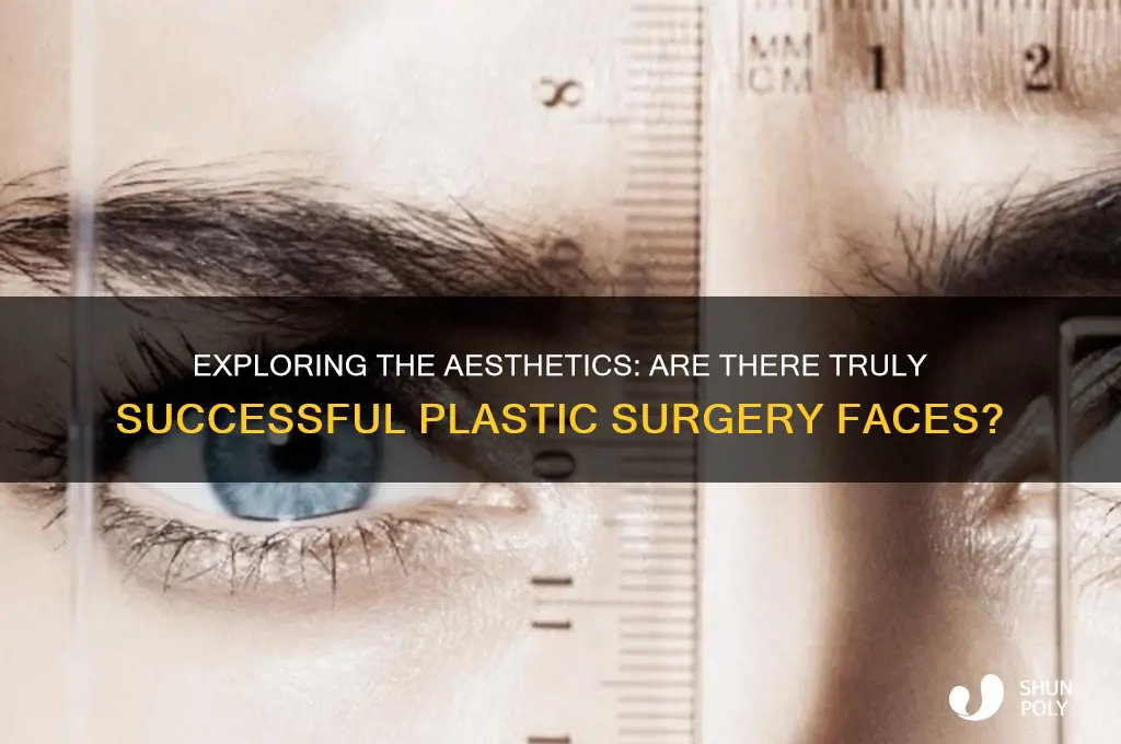 are there any good plastic surgery faces