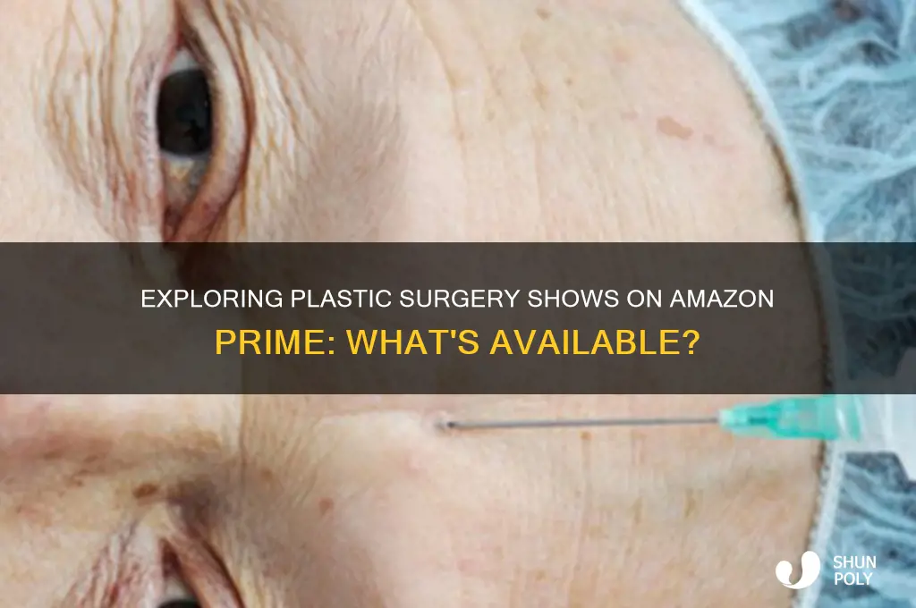 are there any plastic surgery shows on amazon prime
