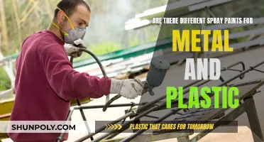 What Spray Paint to Use: Metal vs. Plastic Surfaces