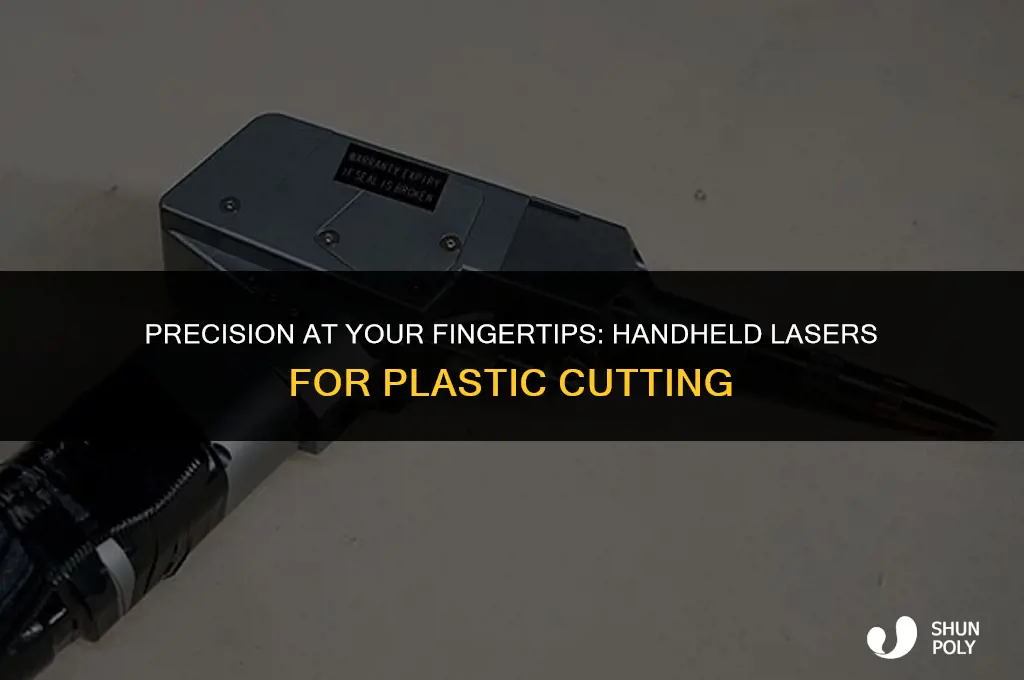 are there handheld lasers that will cut plastic