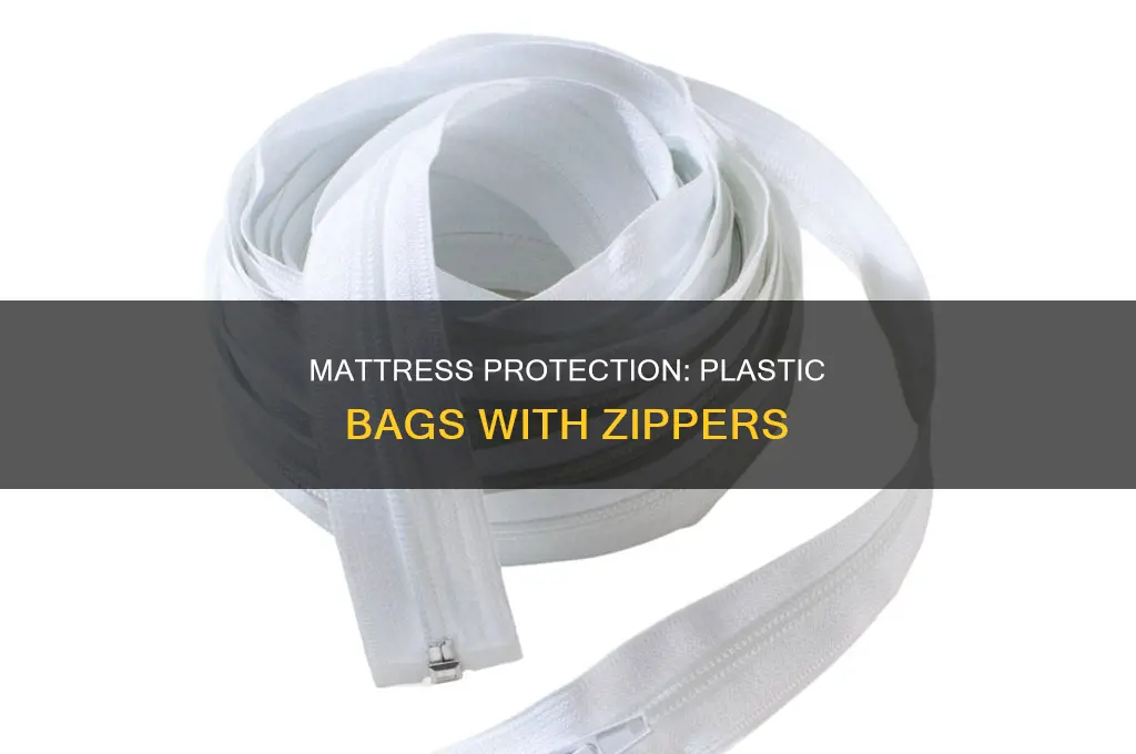 are there plastic mattress bags with zippers