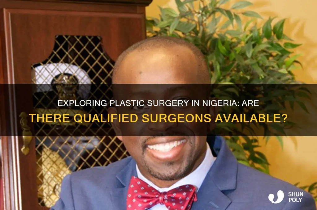 are there plastic surgeon in nigeria