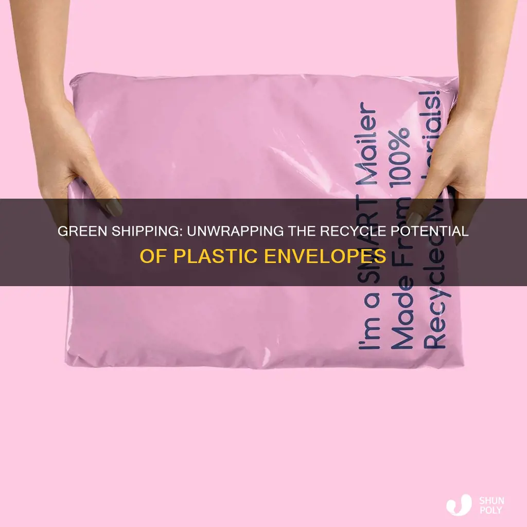 are there recyclable plastic shipping envelopes