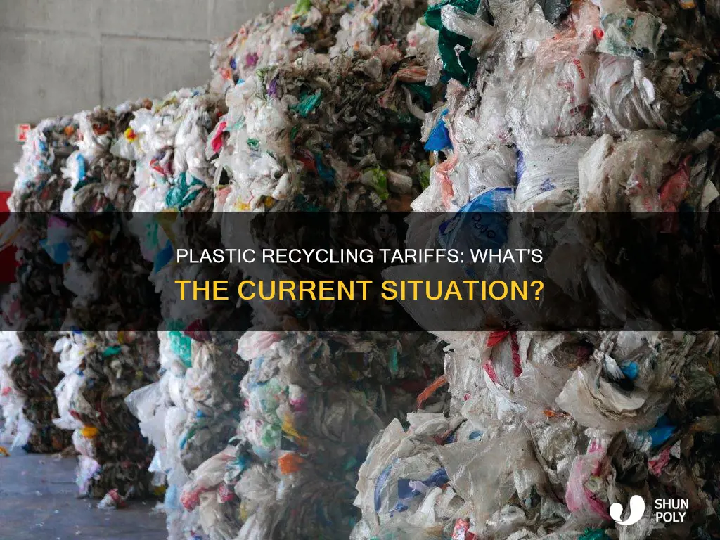 are there tariffs on plastic recycling