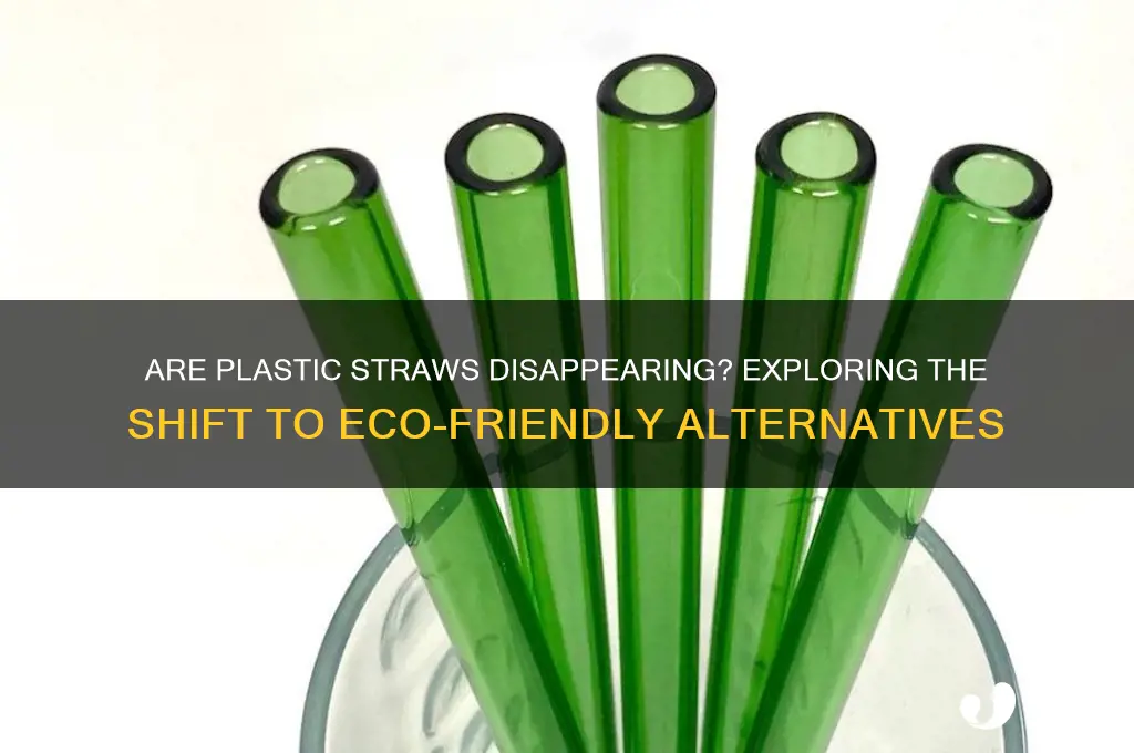 are they getting rid of plastic straws