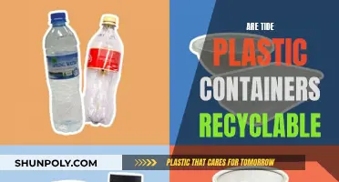 Tide Plastic Containers: Unraveling the Recycling Mystery