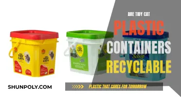 Tidy Cats Plastic Containers: Are They Recyclable?