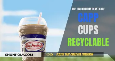 Tim Hortons' Ice Capp Cups: Unraveling the Recycling Mystery