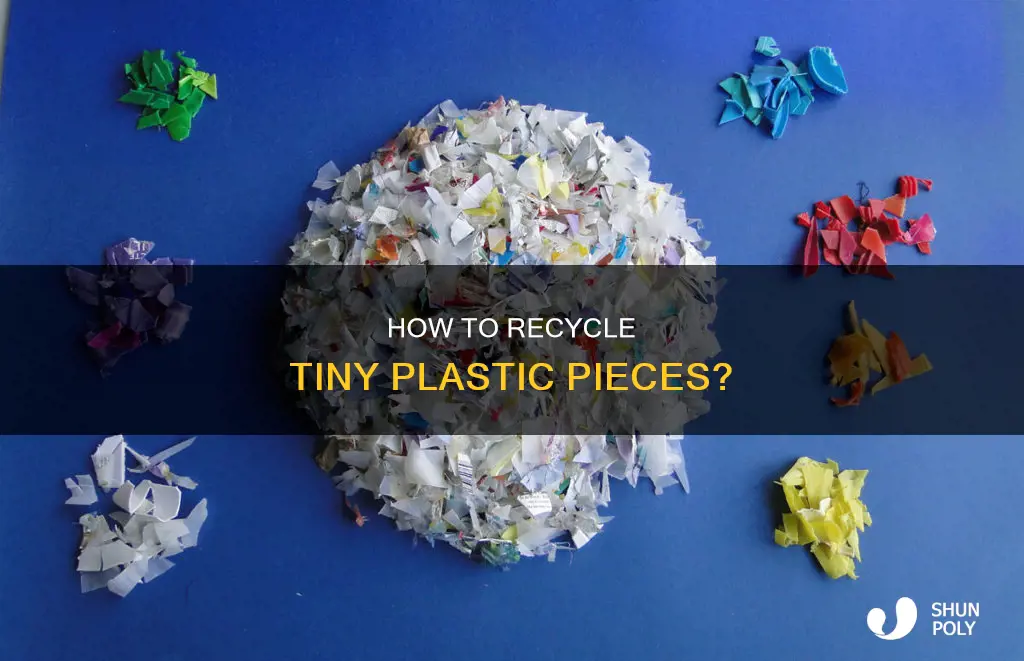 are tiny plastic peices recyclable