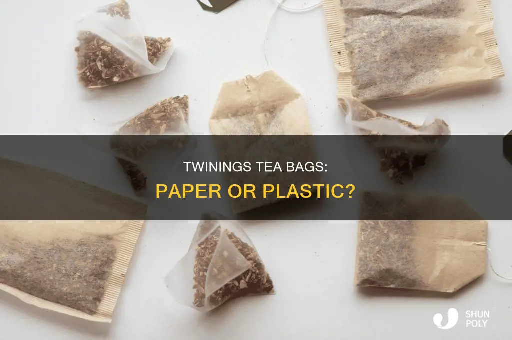 are twinings tea bags paper or plastic