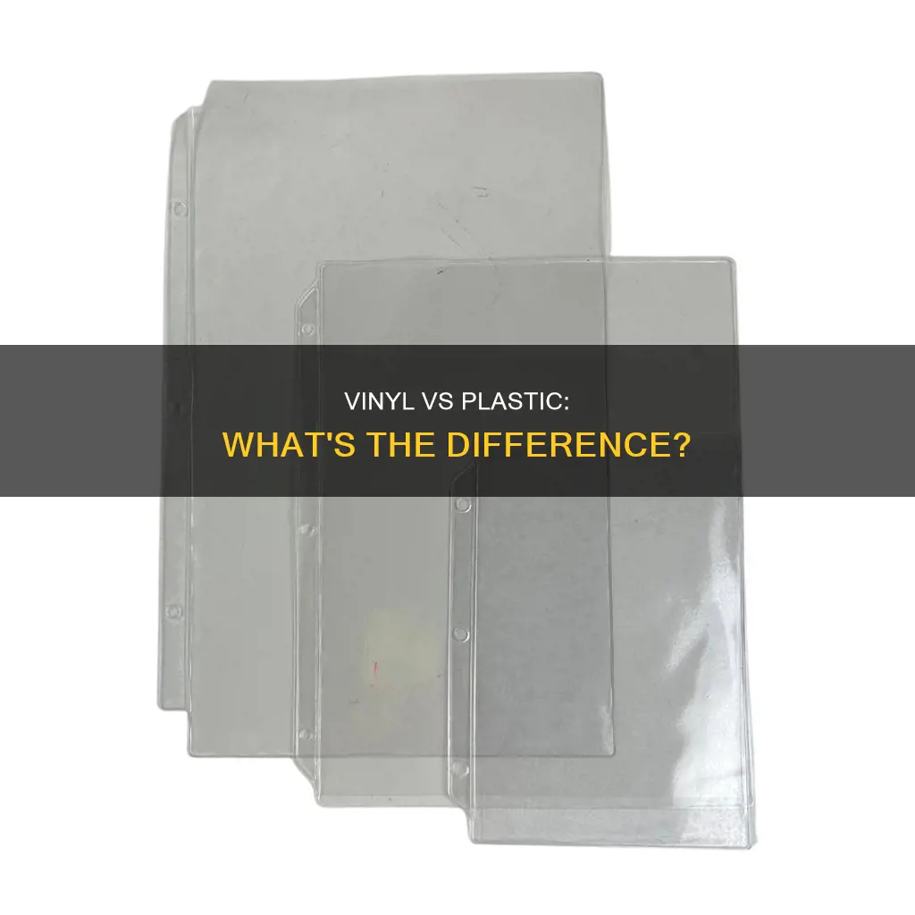 are vinyl folder the same as plastic