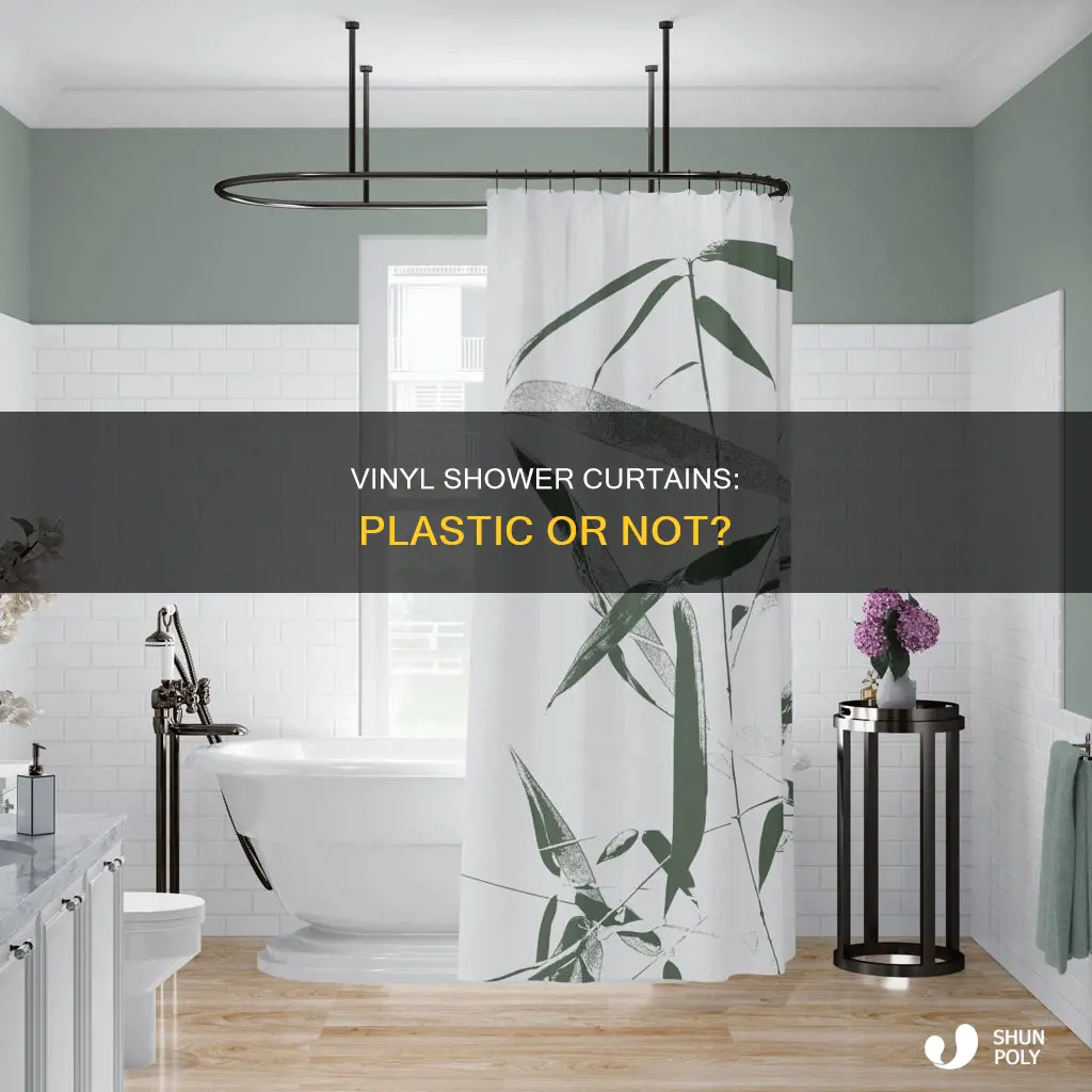 are vinyl shower curtain liners like plastic