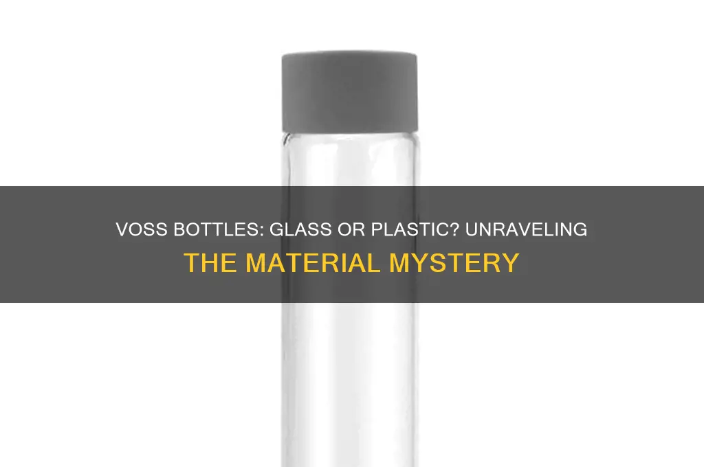 are voss bottles glass or plastic