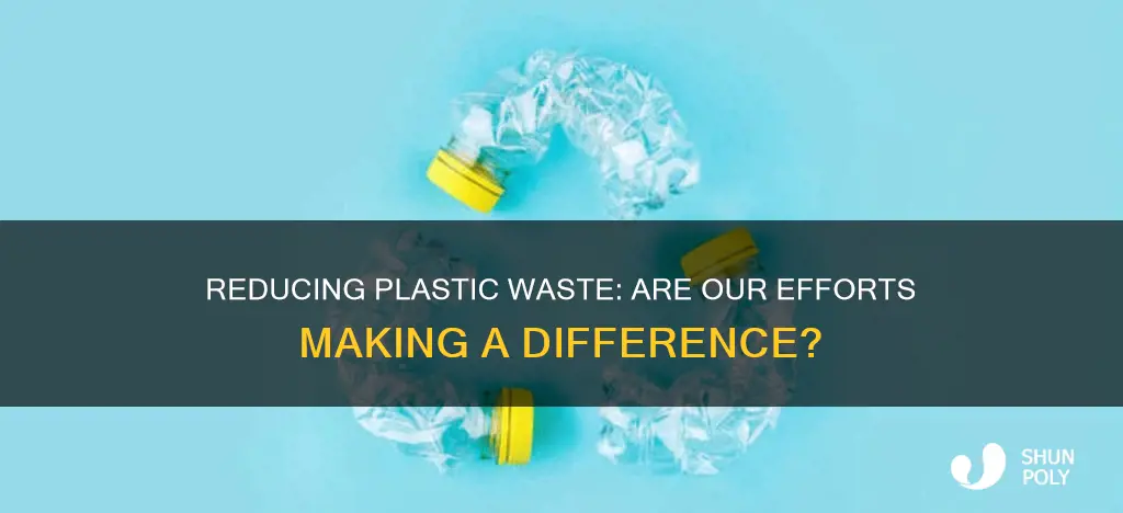 are we producing less plastic waste