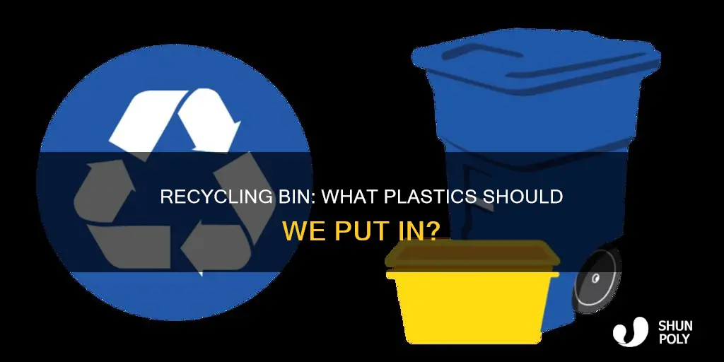 are we supposed to put plastic in recycling bin