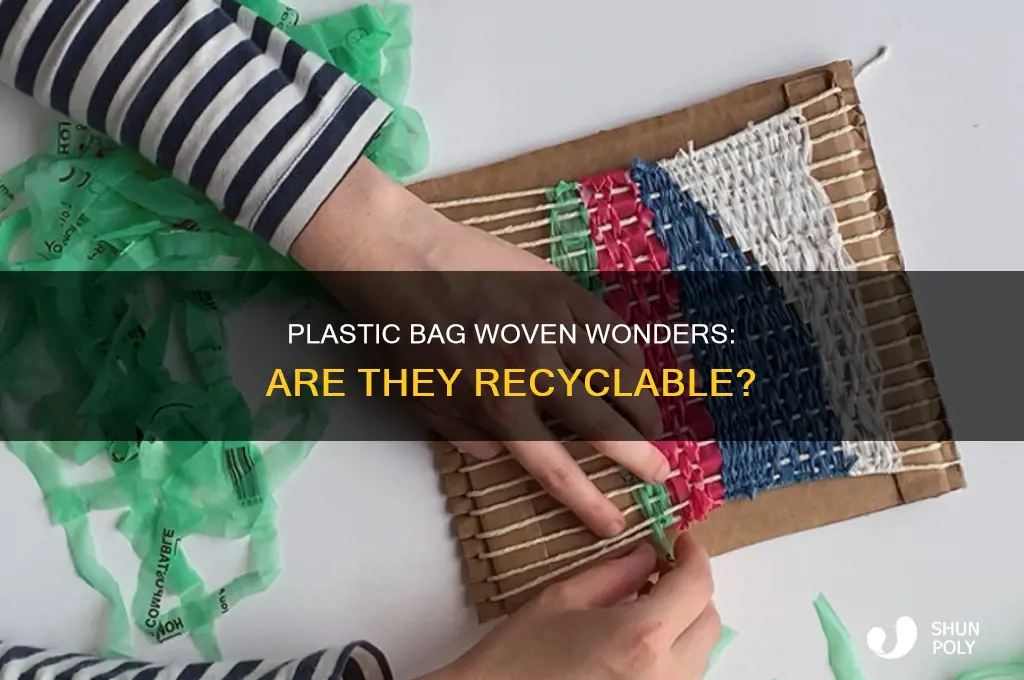 are weaved plastic bags recycleable