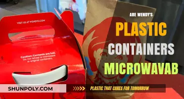 Wendy's Containers: Microwave-Safe Plastic?