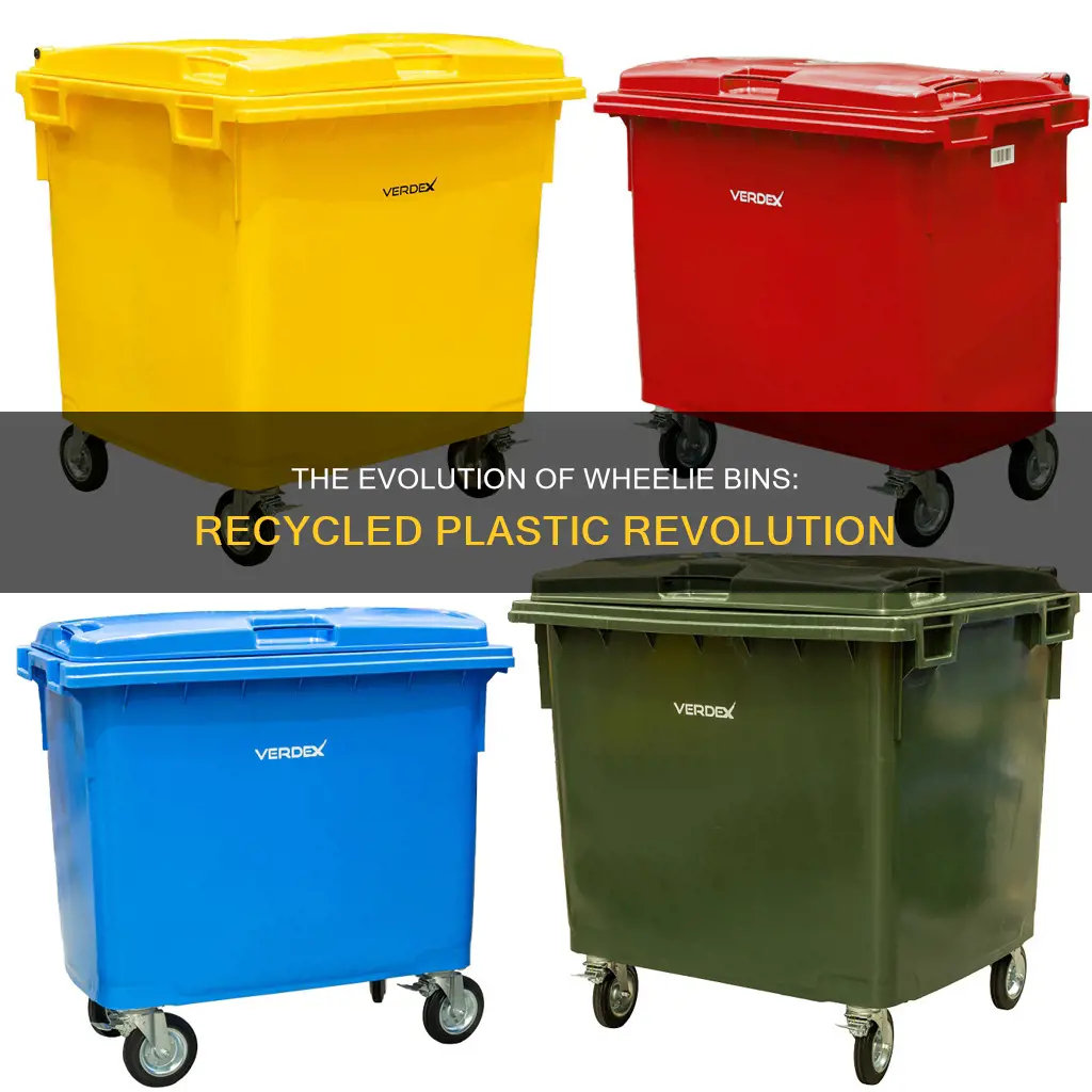 are wheelie bins made from recycled plastic