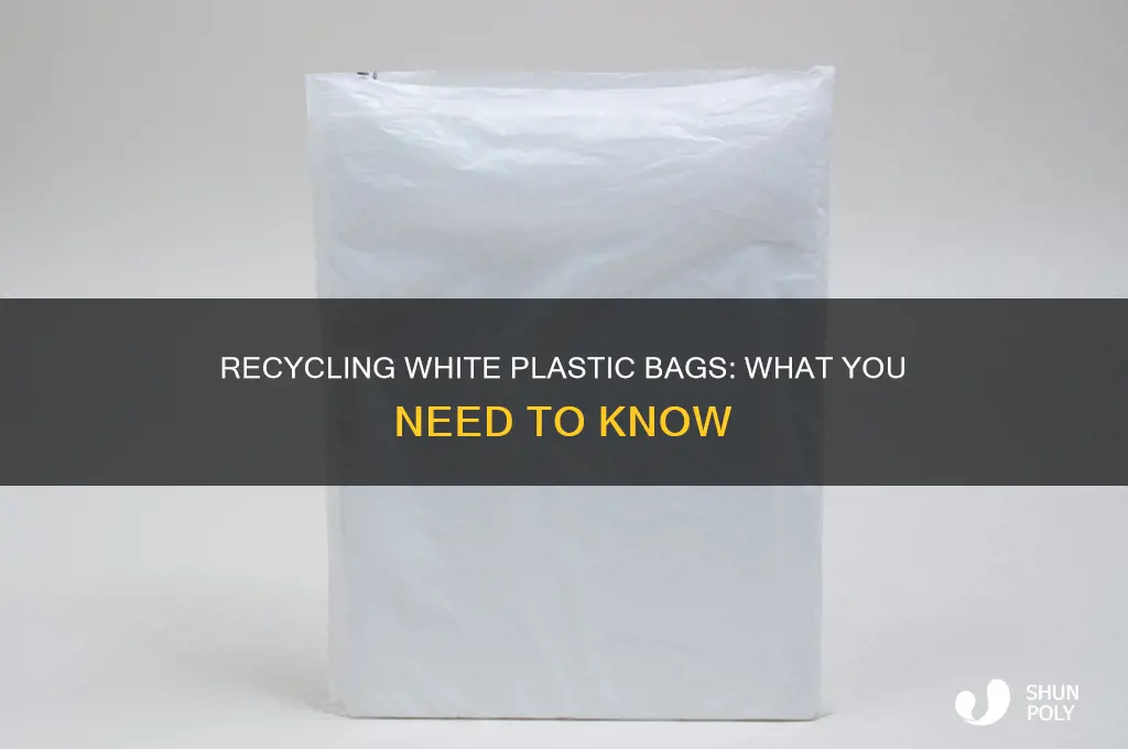 are white plastic bags recyclable