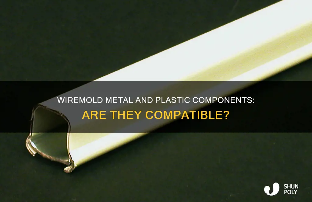 are wiremold metal and plastic components compatible