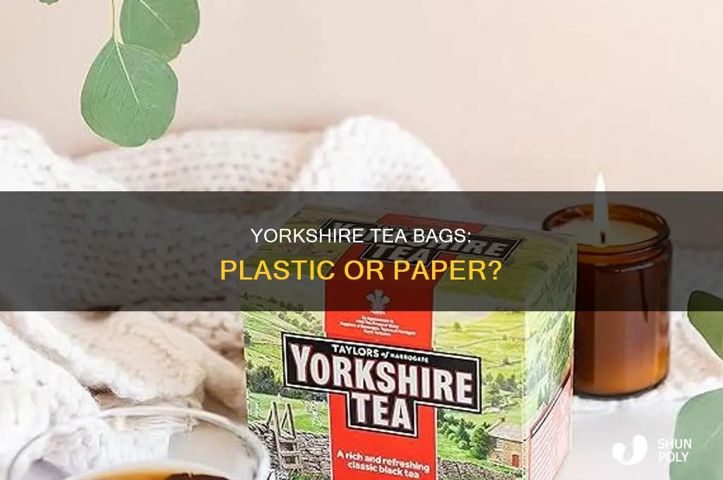 are yorkshire tea bags made of plastic