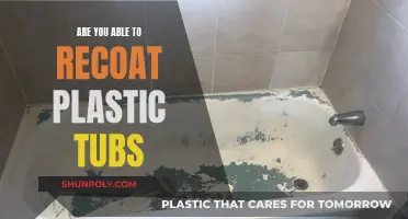 How to Recoat Plastic Tubs: A Step-by-Step Guide