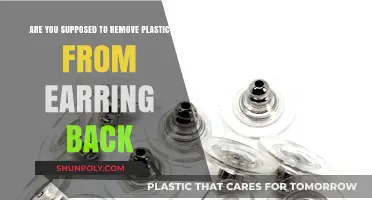Should You Remove Plastic from Earring Backs? A Quick Guide