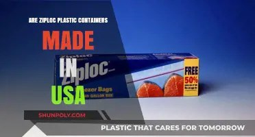 Ziploc Plastic Containers: Made in USA?