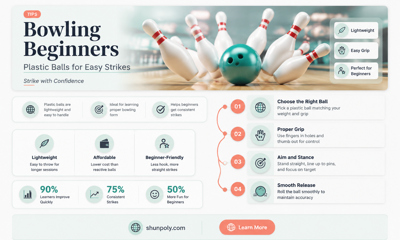 are plastic bowling balls good for