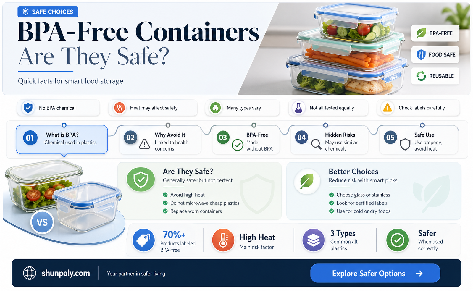 are all plastic food containers bpa free