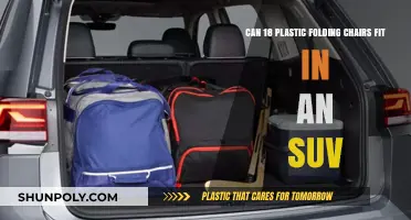 Fitting 18 Plastic Folding Chairs in an SUV: A Practical Guide
