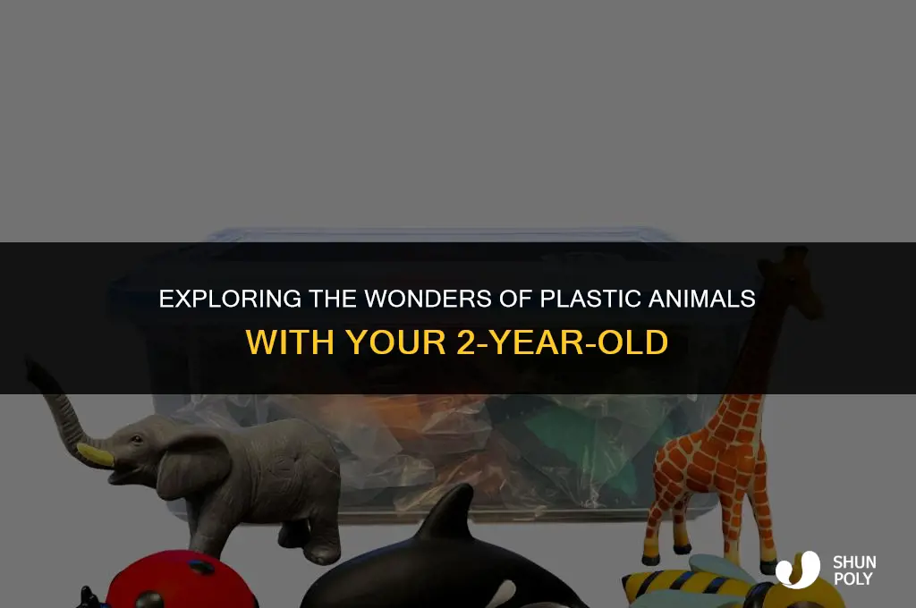 can 2 year olds play with plastic animals