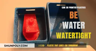 Exploring Waterproofing: Can 3D Printed Plastics Seal the Deal?