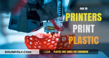 Exploring the Capabilities of 3D Printers with Plastic Materials