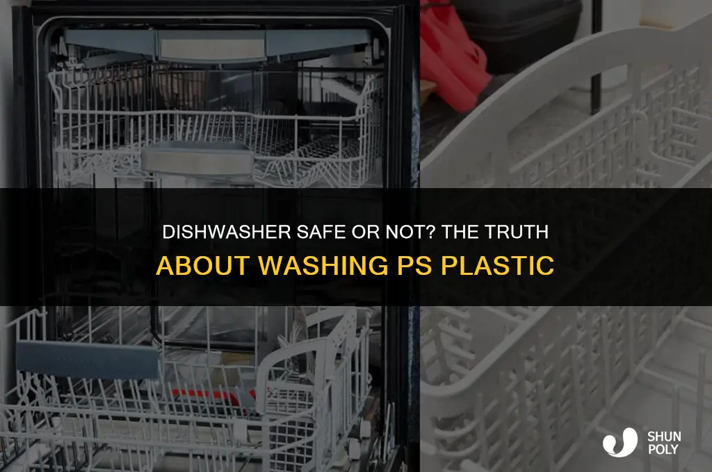 can 6 ps plastic be washed in dishwasher