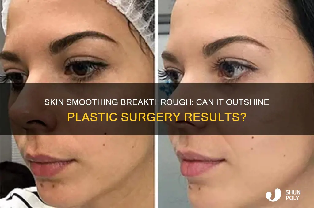 can a new skin smoothing treatment rival plastic surgery