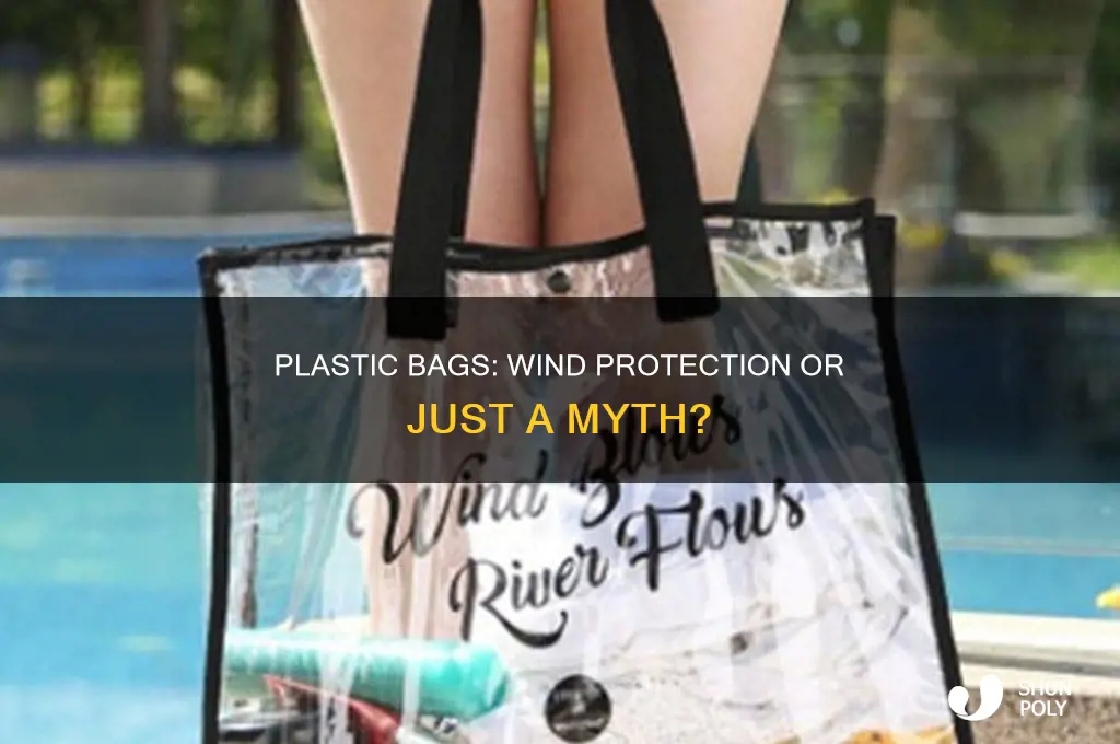 can a plastic bag protect a person from cold wind