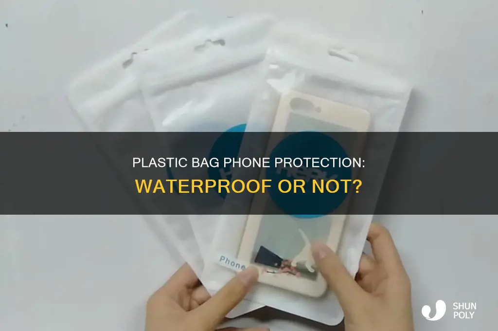 can a plastic bag protect your phone from water