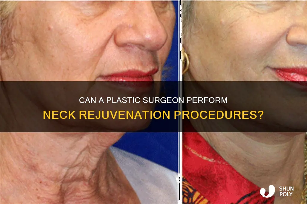 can a plastic surgeron do plastic surgery on your neck