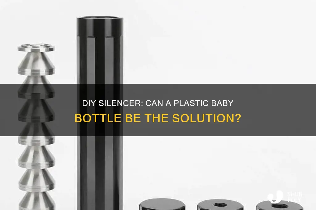 can a silenser be made from a plastic baby bottle