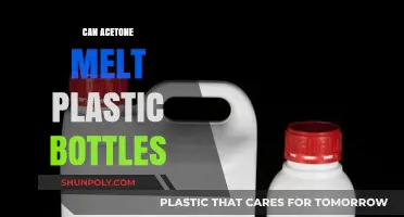 Can Acetone Safely Dissolve or Melt Plastic Bottles?
