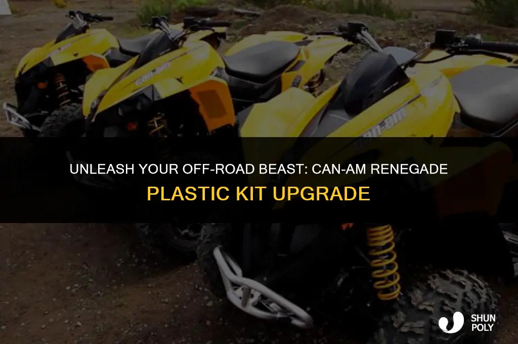 can am renegade plastic kit