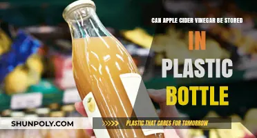 Storing Apple Cider Vinegar: Is Plastic Safe for Long-Term Use?