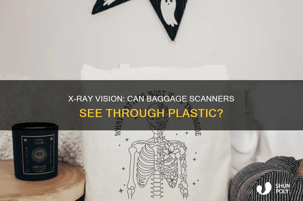 can baggage x-ray see through plastic bags